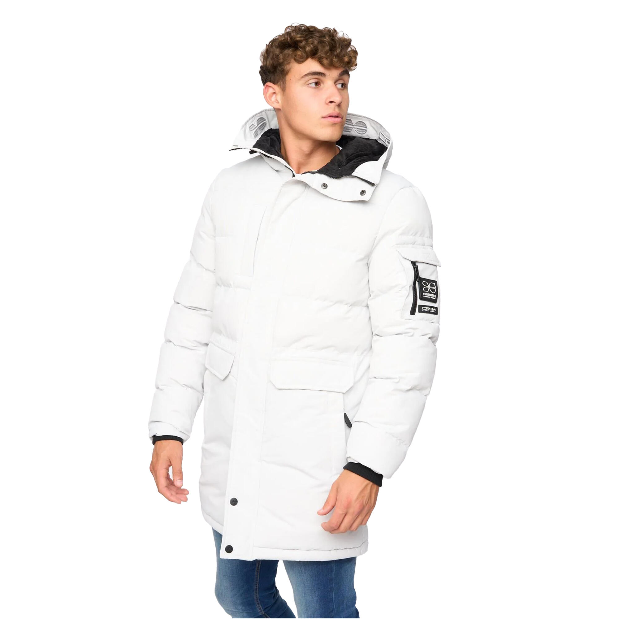 "Milwaka" Steppjacke für Herren Grau/Rosa 4/4