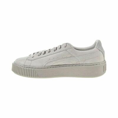 Sportschoenen voor dames puma basket platform reset wit