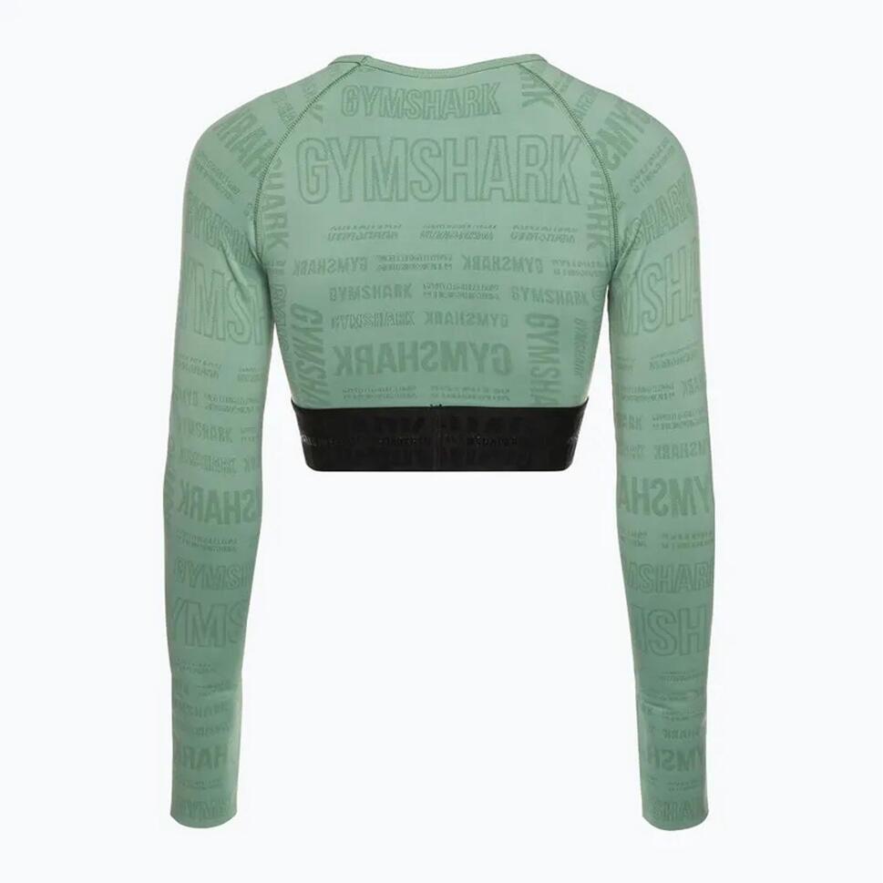 Top treningowy longsleeve damski Gymshark Vision Crop Top