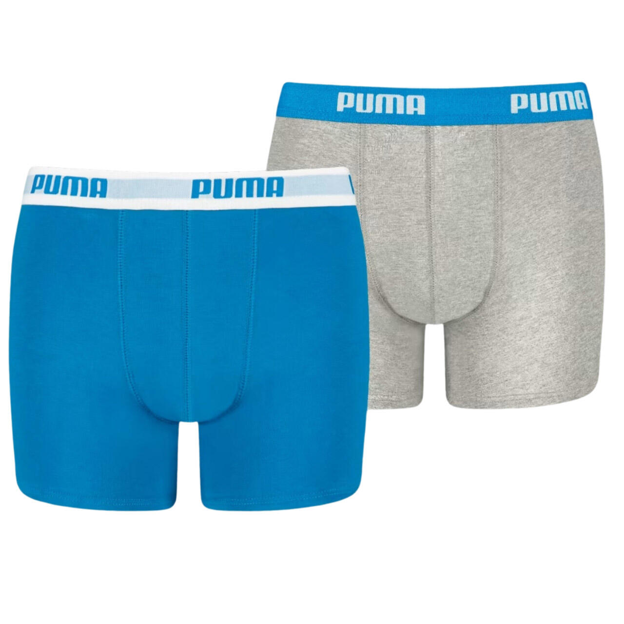 PUMA 2 er Pack Puma Boxer Boxershorts Jungen Kinder Unterhose Unterwäsche