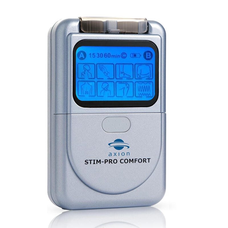 Electroestimulador axion STIM-PRO Comfort - com 4 eléctrodos 5x5 cm Exclusivo Online      59,95€  AXION Electroestimulador axion STIM-PRO Comfort - com 4 eléctrodos 5x5 cmVendido e expedido por: axion GmbH (FulfillmentByDecathlon)*  (1)    