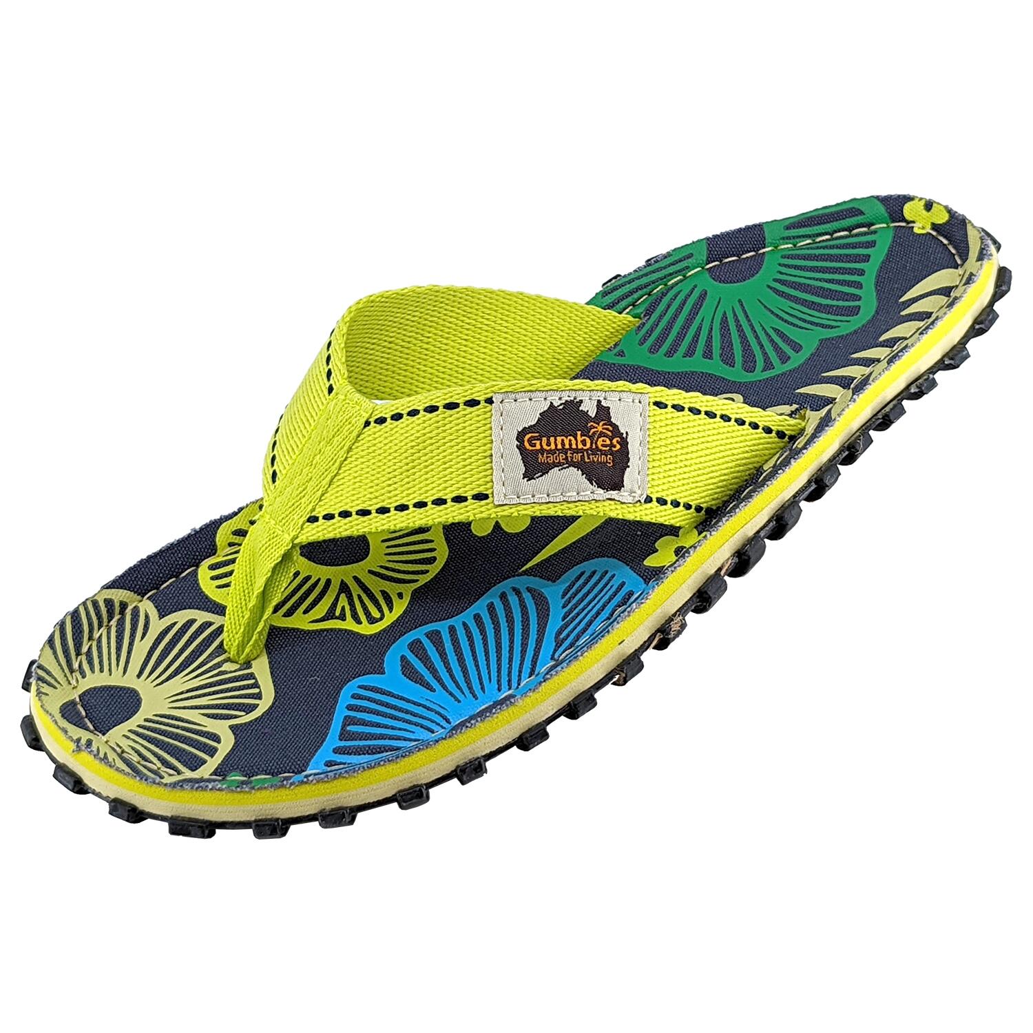 Islander Womens Poolside Slip On Flip-flops 2/4