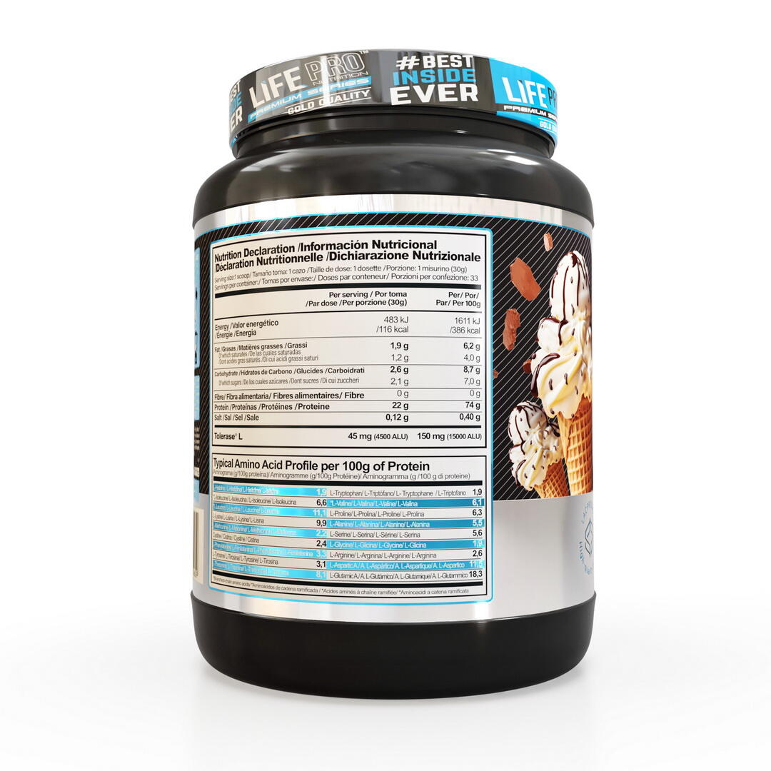 Proteína de suero Life Pro Whey 1kg 2/6