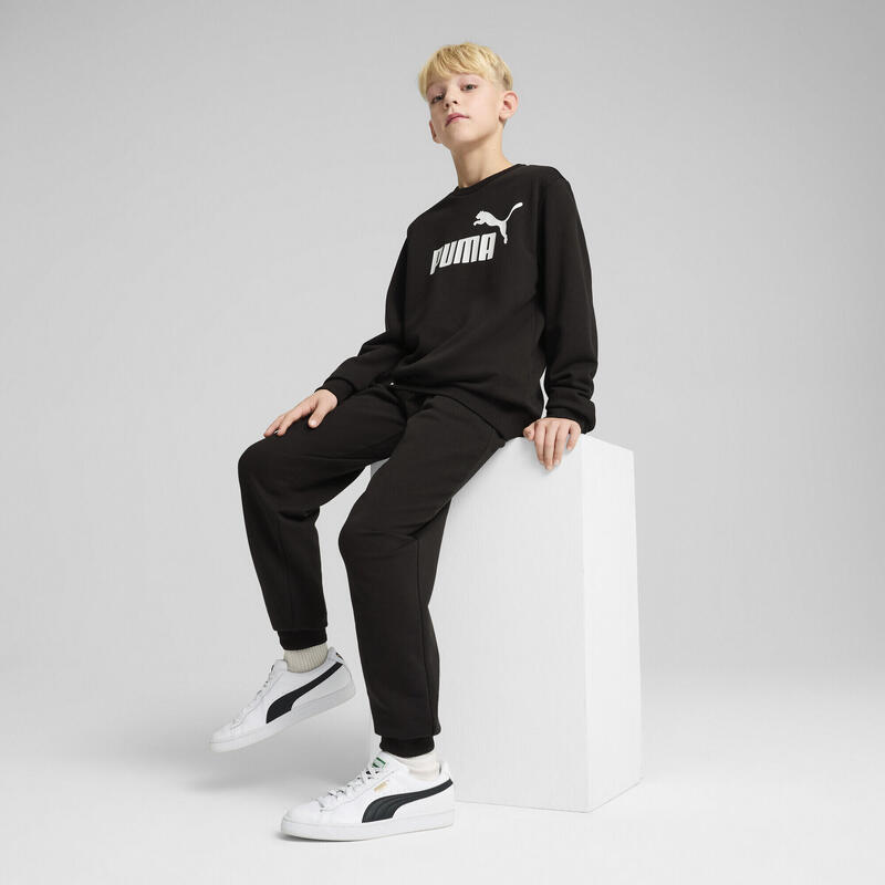 Trening alergare copii Essentials No. 1 Logo Crew PUMA Black