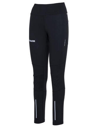 Damen Winter Thermo Laufhose Lang Pro Line Schwarz
