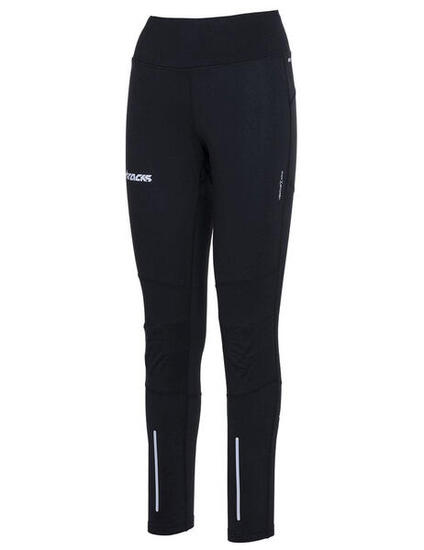 Damen Winter Thermo Laufhose Lang Pro Line Schwarz