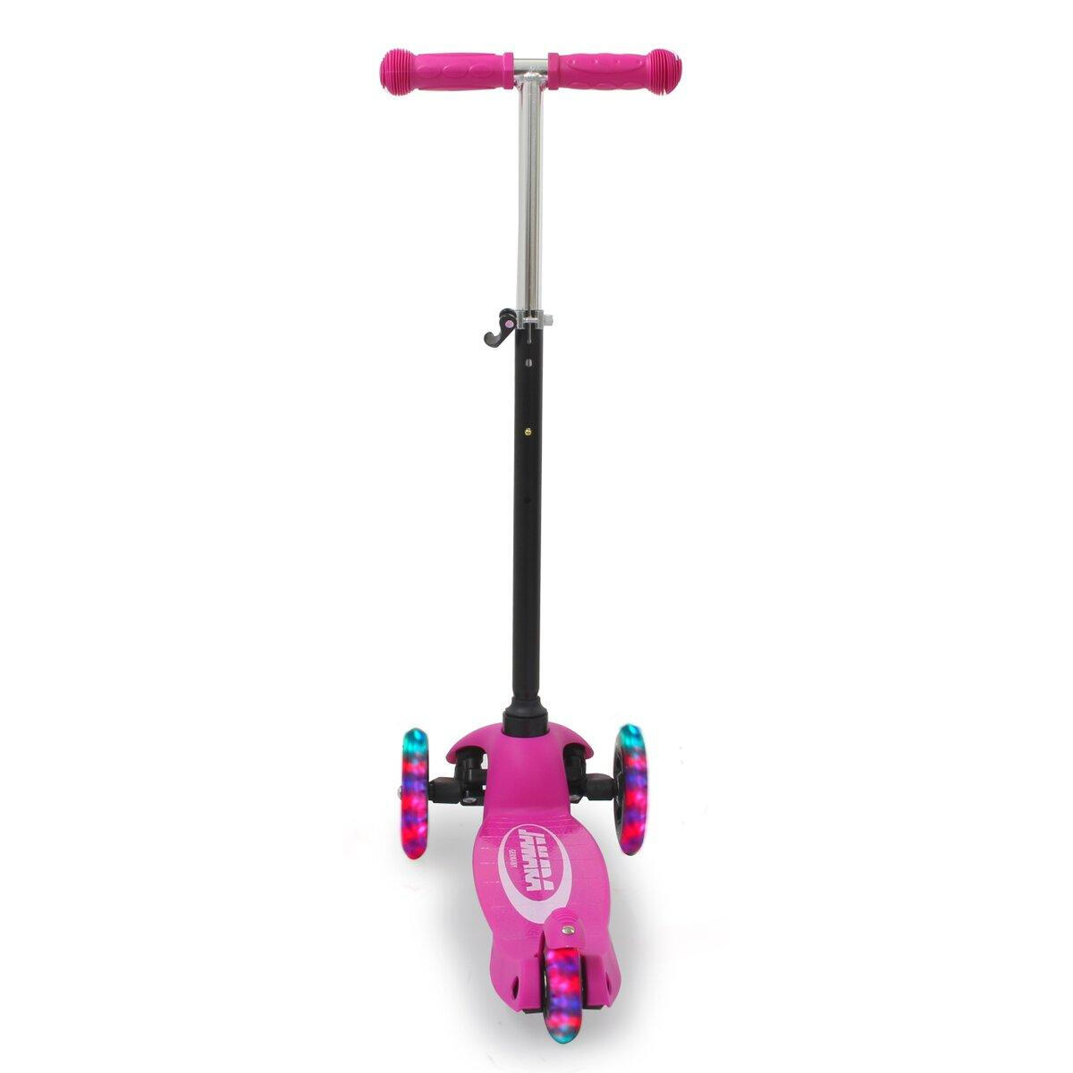 KickLight Scooter - couleur rose vif 2/3