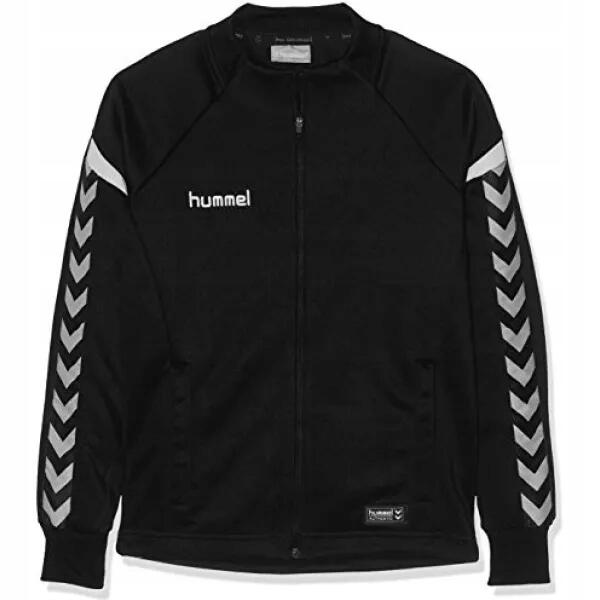 Bluza sportowa Hummel Authentic Charge Kids Poly Zip Jacket czarna 3/3
