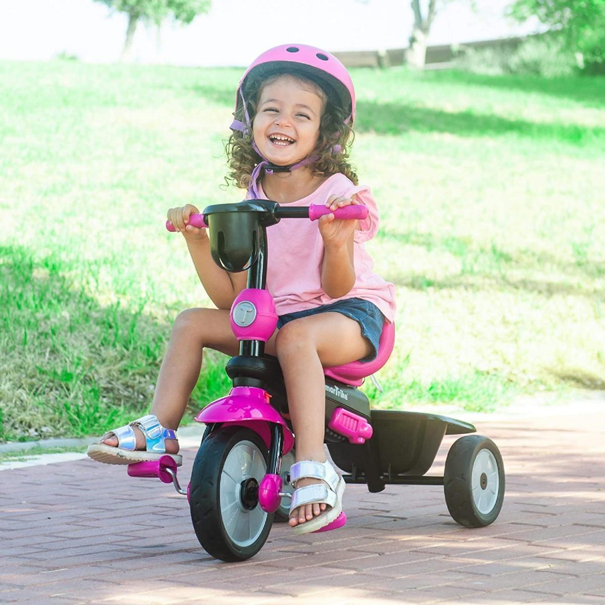 SmarTrike Tricycle Swing DLX 4 en 1 Rose 4/4