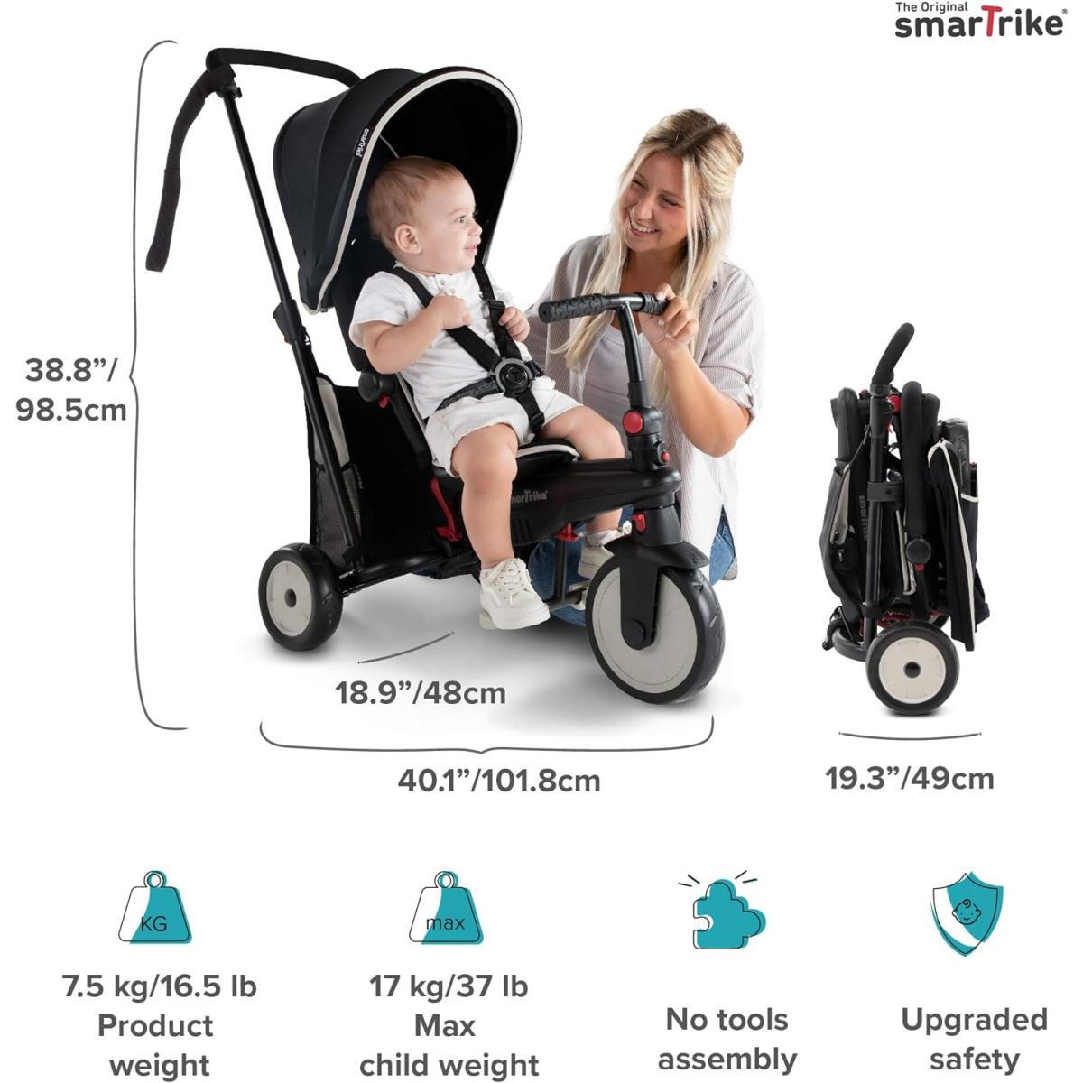 Smartrike STR3 Plus Preto 3/7