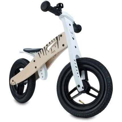 Draisienne enfant - Bois FSC® - Selle réglable - Balance N Ride - Marron