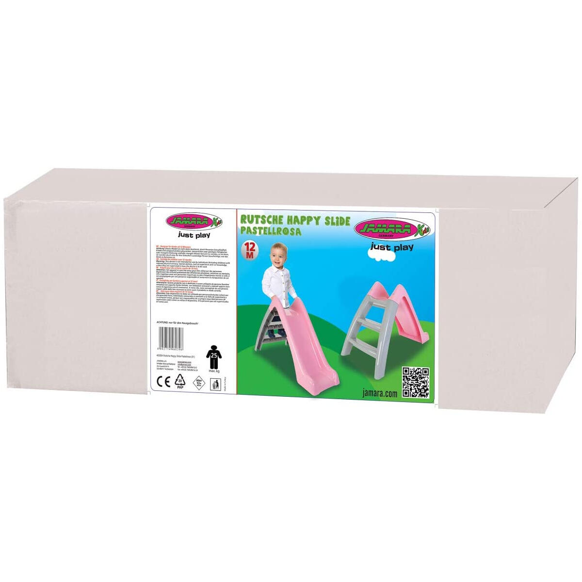 Toboggan Happy Slide rose pastel 2/3