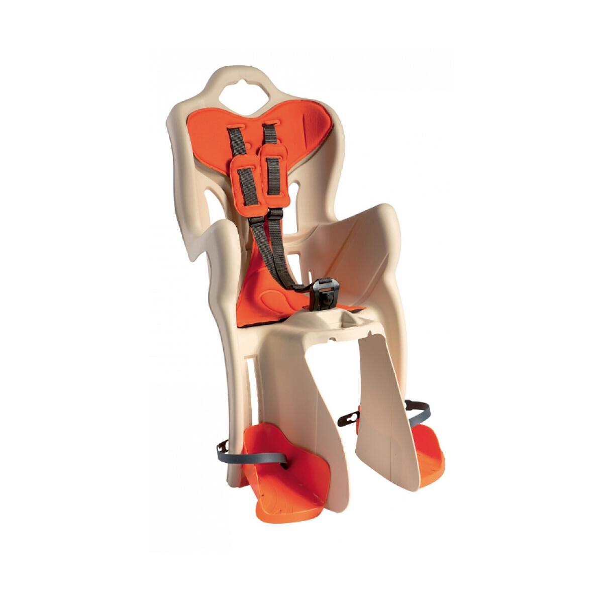 Bellelli - Bellelli Siège Bébé Pour Vélo B-one Clamp Beige/orange - Siège Vélo Enfant - Orange - Taille Unique - Decathlon
