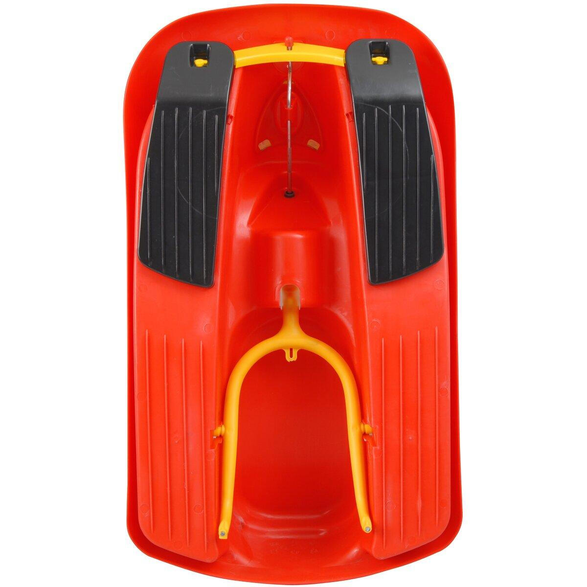 Snow Play Bob Ralley 100 cm rouge avec volant et frein 3/3