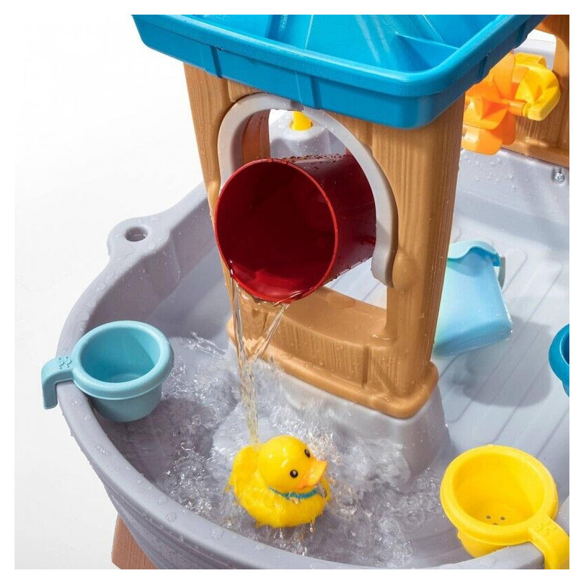 Water Table Rain Showers Splash Tub with Accessories 2/7