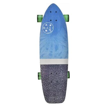 Skateboard cruiser - Skateboard - Unisexe - Maui and Sons - Érable 7 plis - Bleu