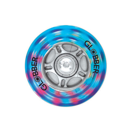 Roue arriere lumineuse pour globber primo/go up 80 mm