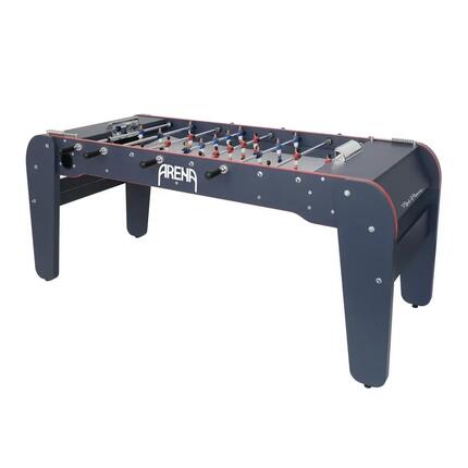 Baby-foot - PMR - joueurs en aluminium, pieds réglables - Arena - bleu marine