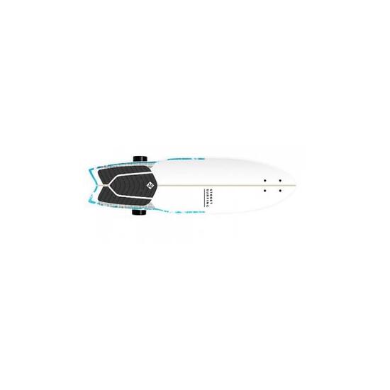 Surfboard Street Surfing Shark Attack 36" psycho blue