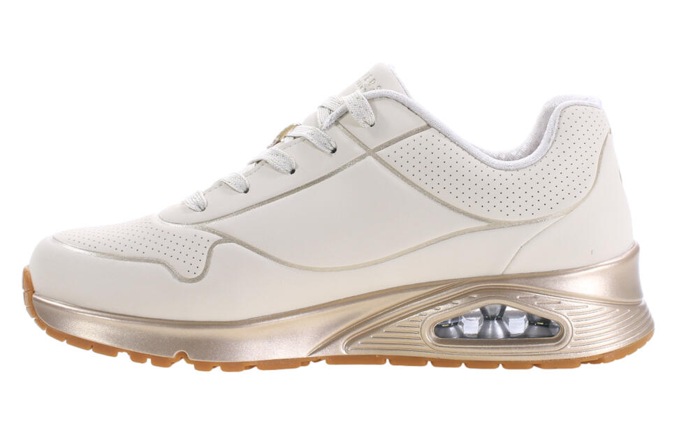 Buty młodzieżowe SKECHERS UNO GEN 1 COOL eko skóra