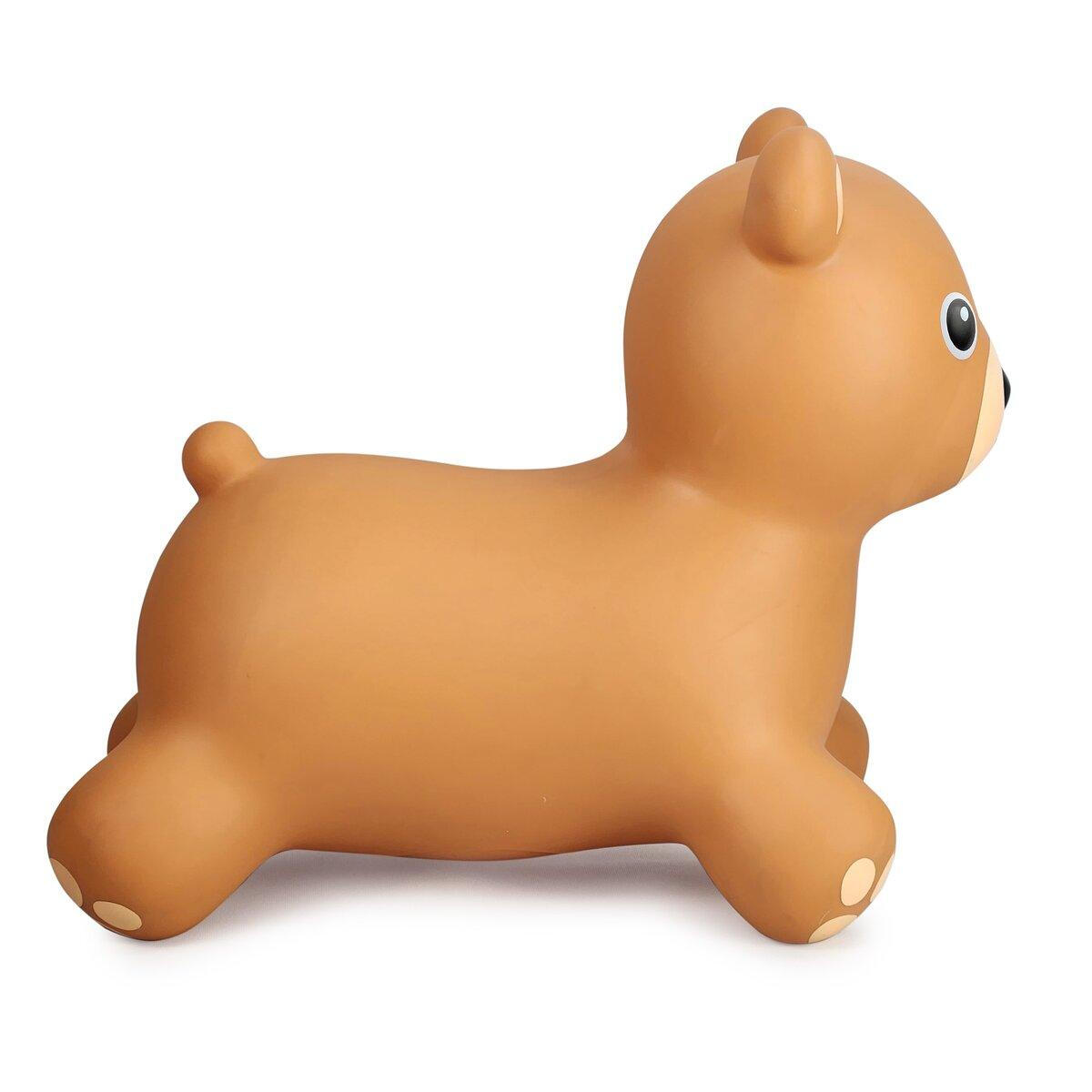 Ours animal rebondissant avec pompe 3/4