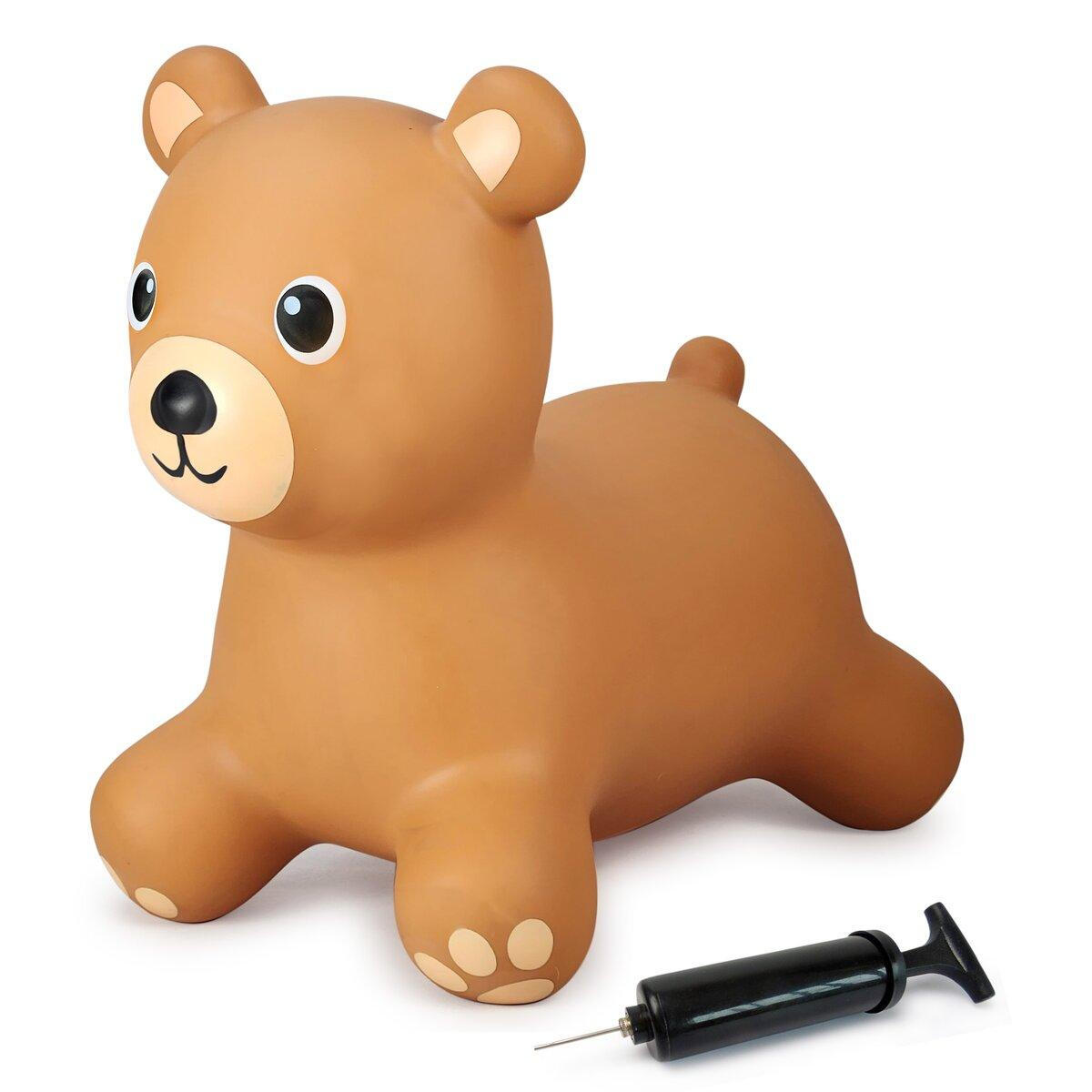 Ours animal rebondissant avec pompe 1/4