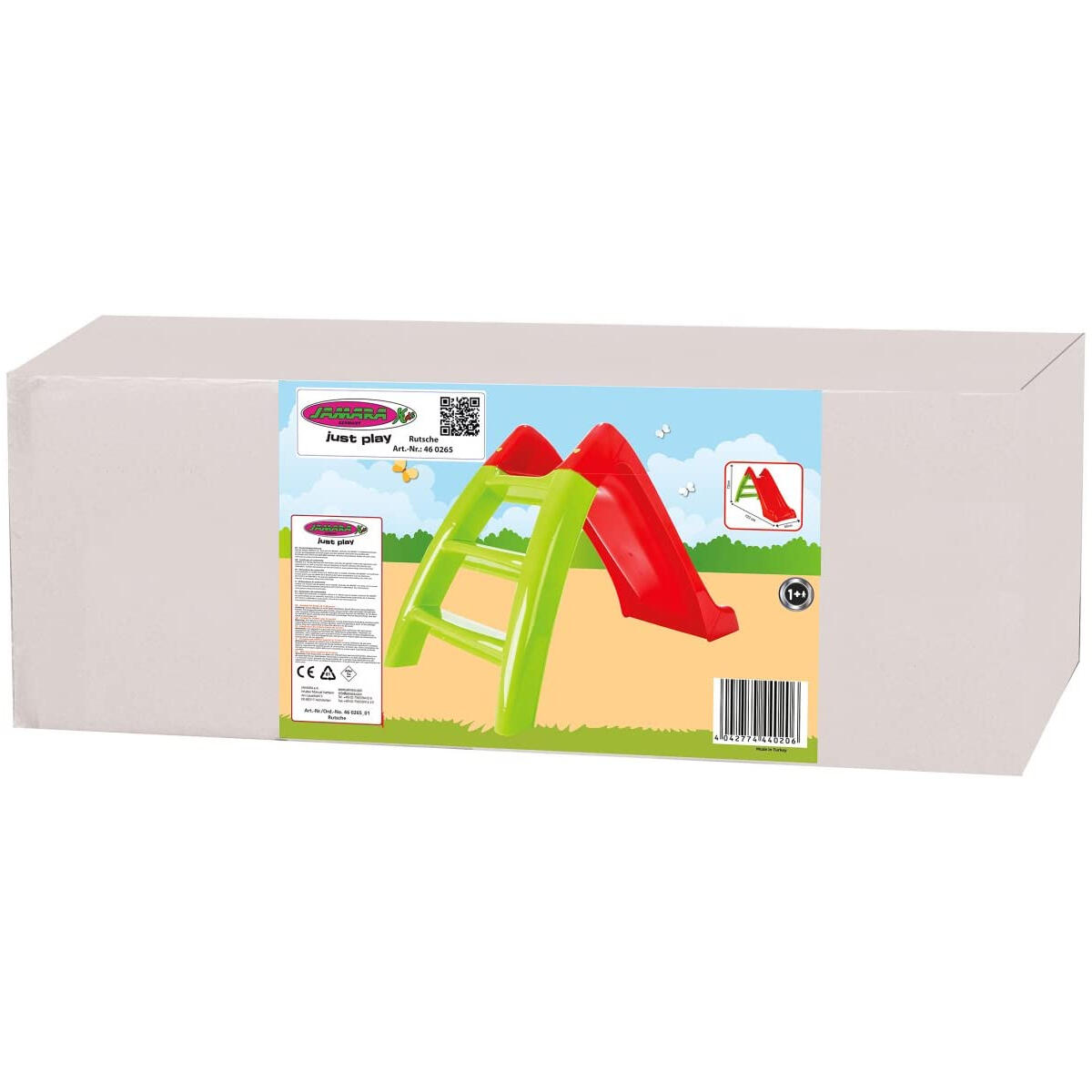 Toboggan Happy Slide rouge/vert 3/3