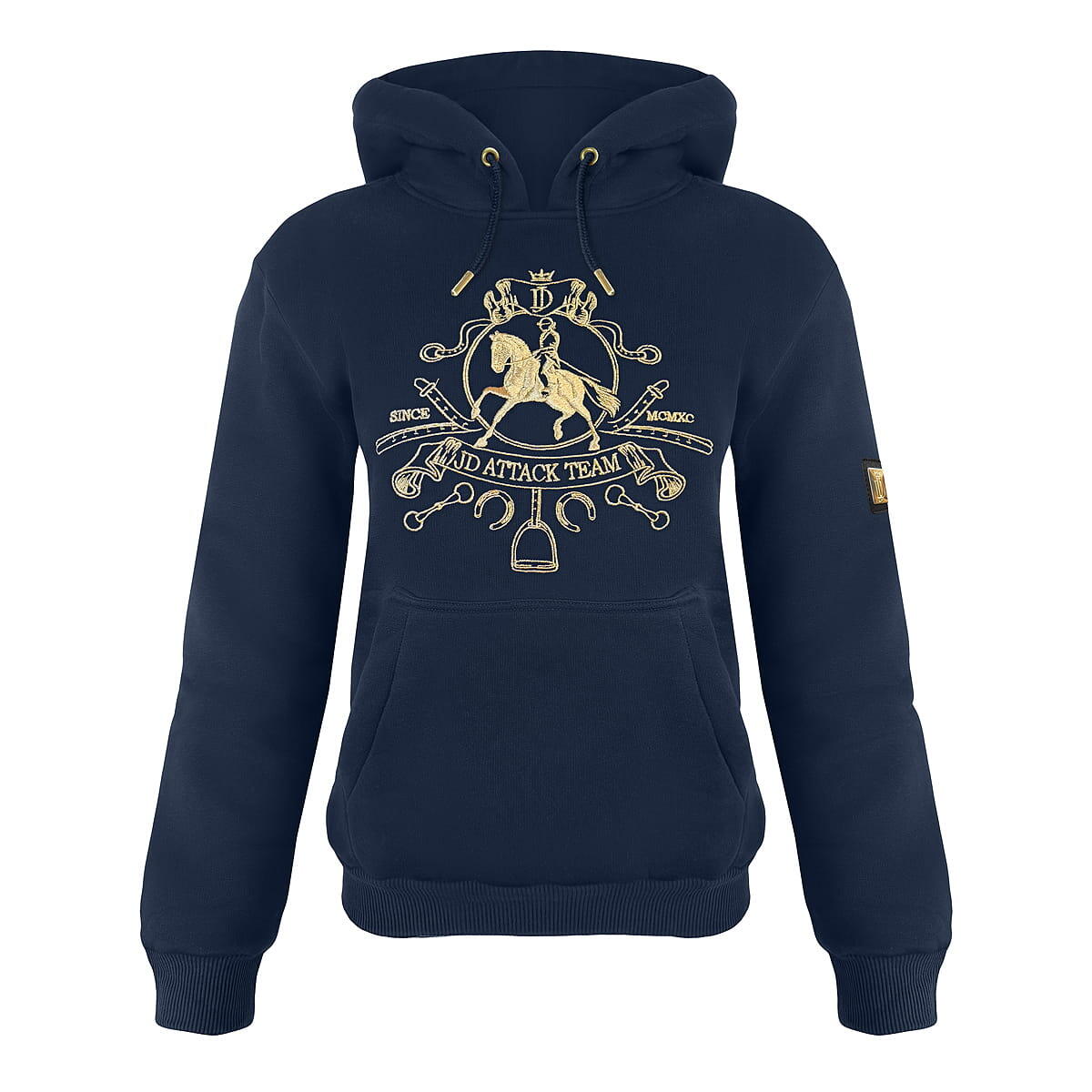 JD ATTACK Paardrijsweatshirt Royal