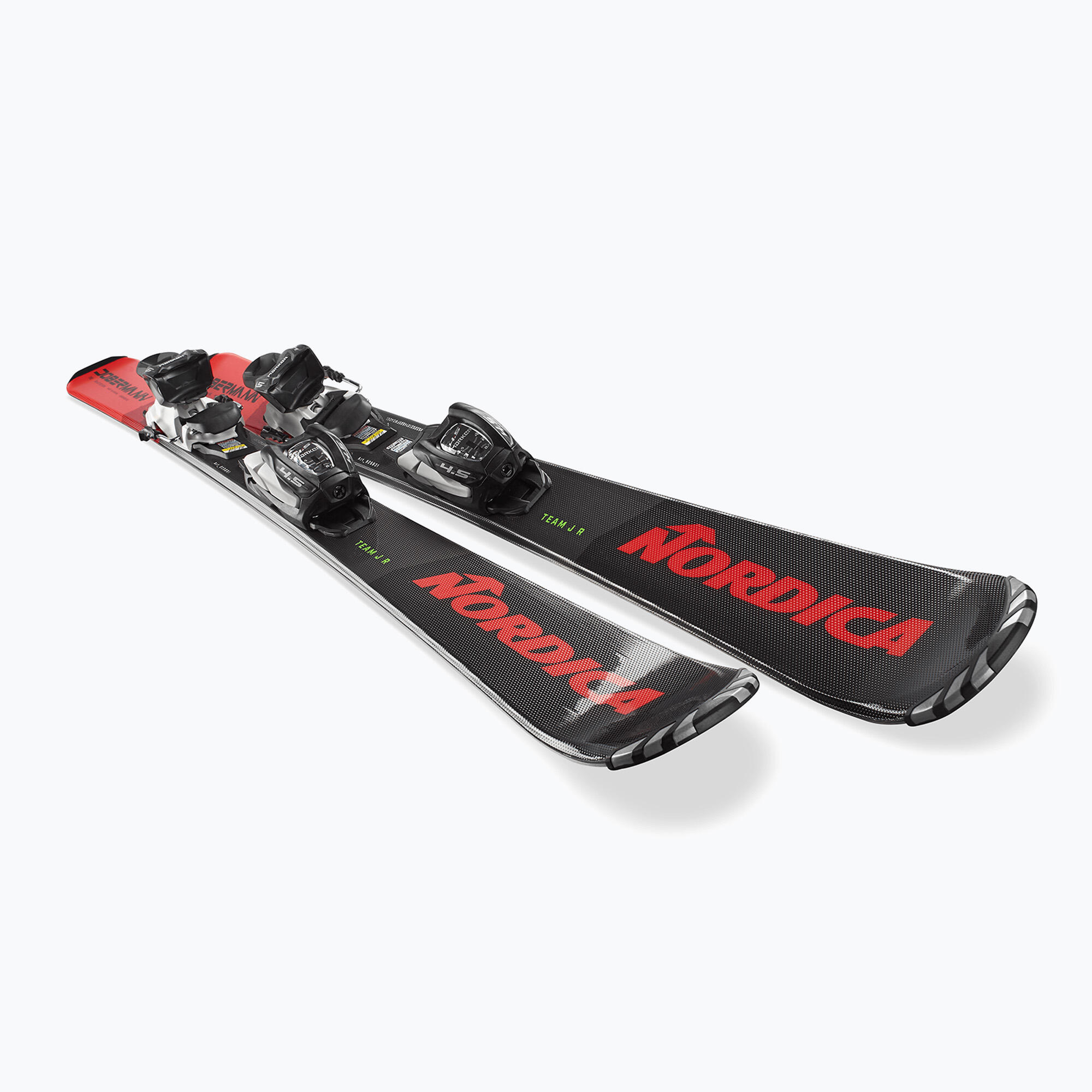 Pack De Ski Team J R Fdt (70-90) + Fixations Jr 4.5 Fdt Garçon 4/5