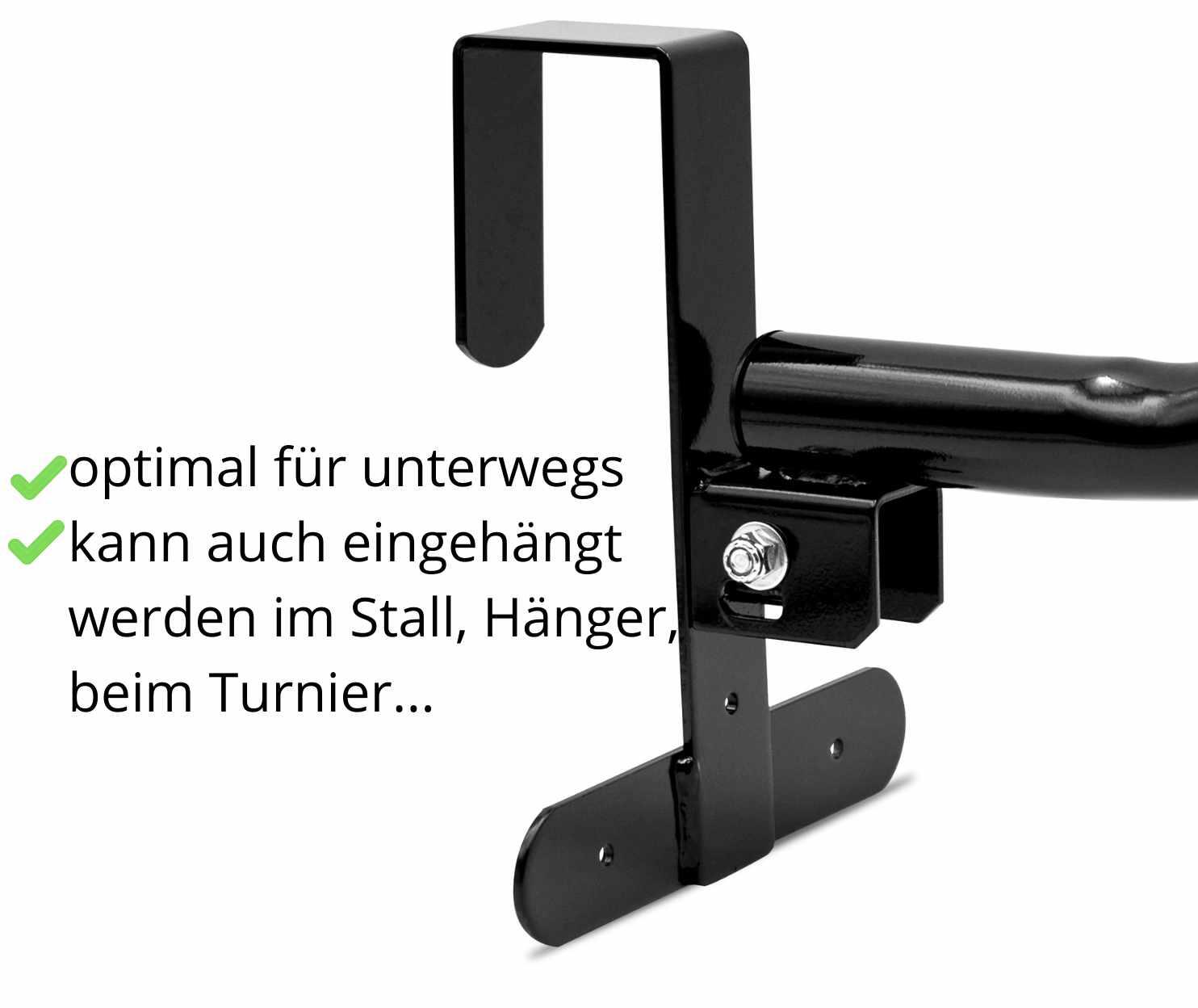 AMKA Sattelhalter klappbar zum Einhängen, für Stallgasse, Pferdebox... 4/4