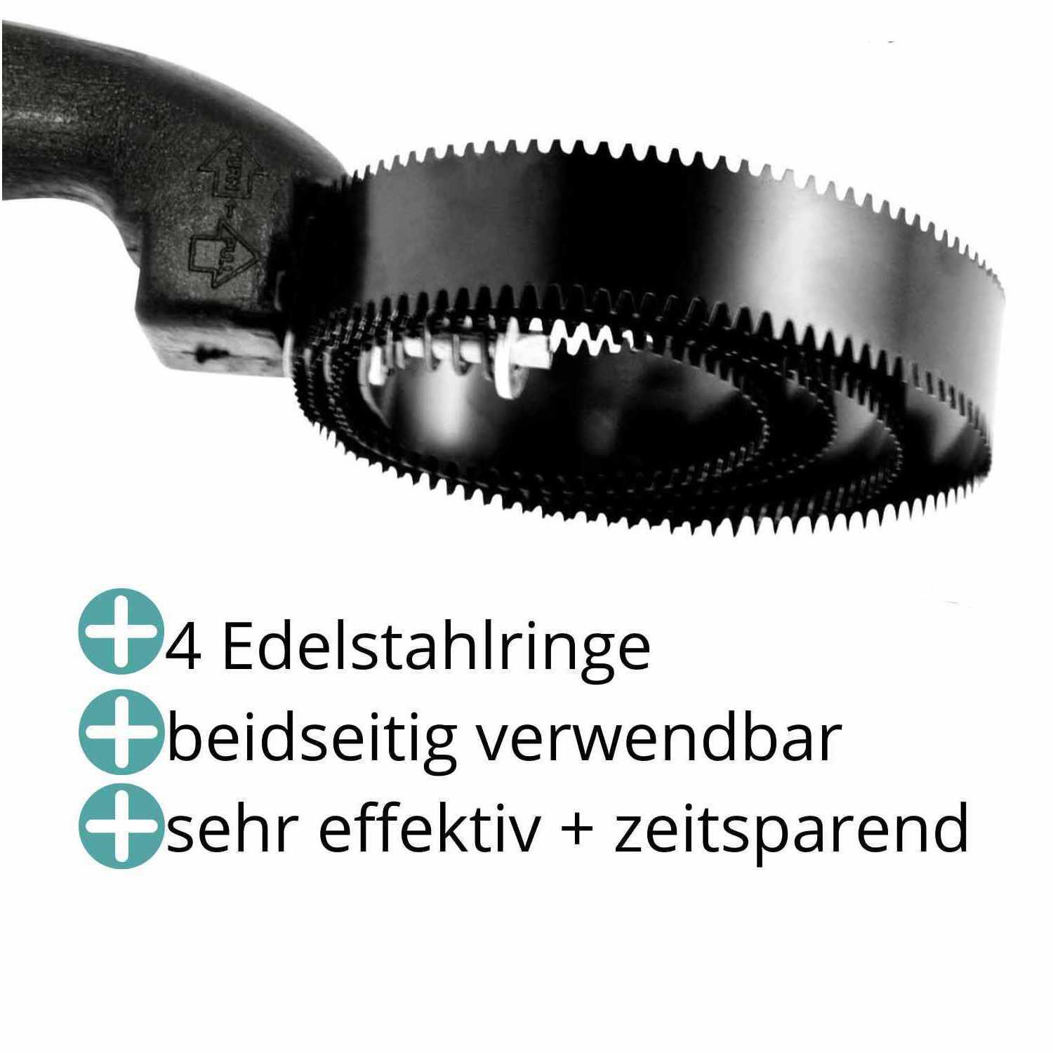 AMKA Spiralstriegel 4/4
