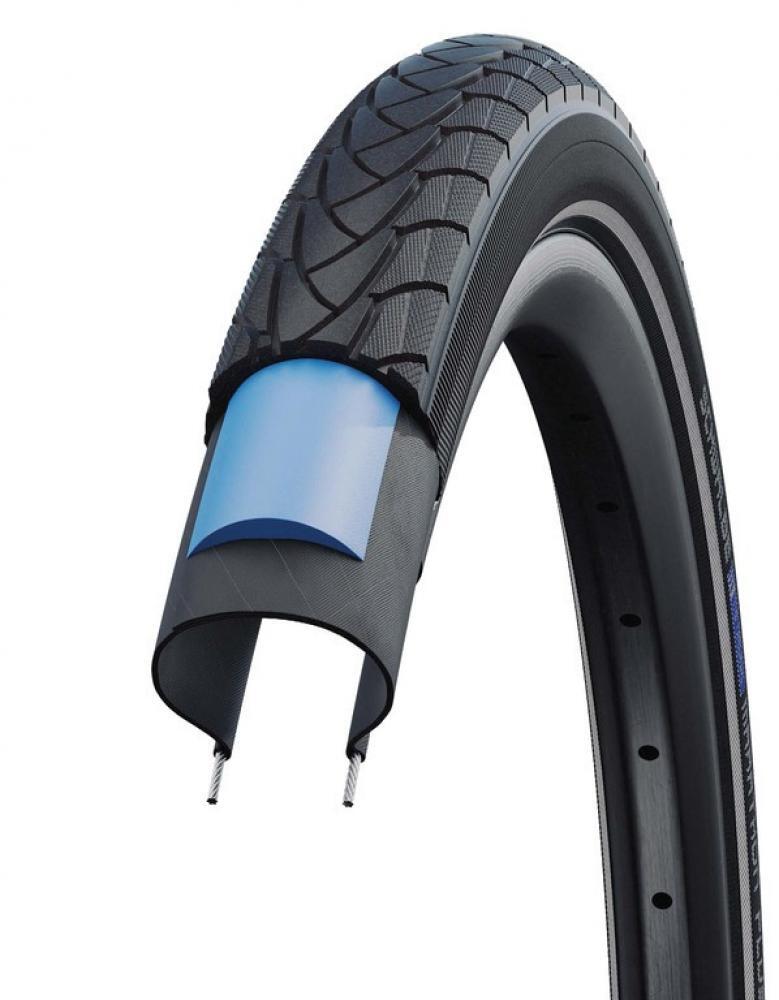 Marathon Plus - Wired - ADDIX - SmartGuard - 28x2.00 - Black + Reflex 2/7