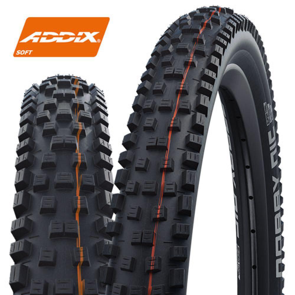 SCHWALBE MTB fietsband NOBBY NIC - ADDIX Soft Evolution Line 27.5x2.40” 62-584 3/3