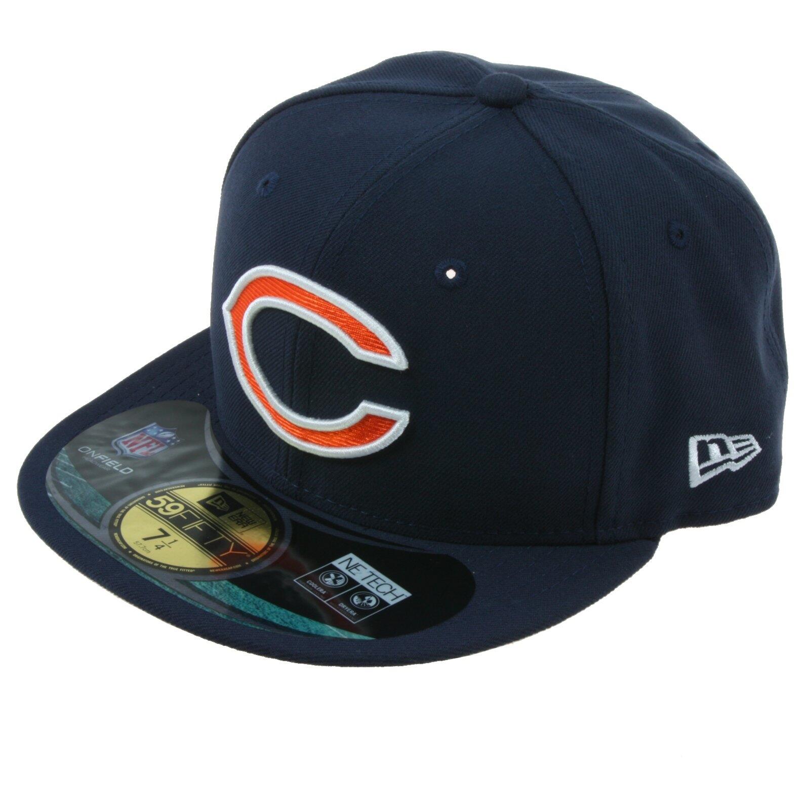 NEW ERA New Era Unisex Baseball Cap Chicago Bears on Field, Marineblau