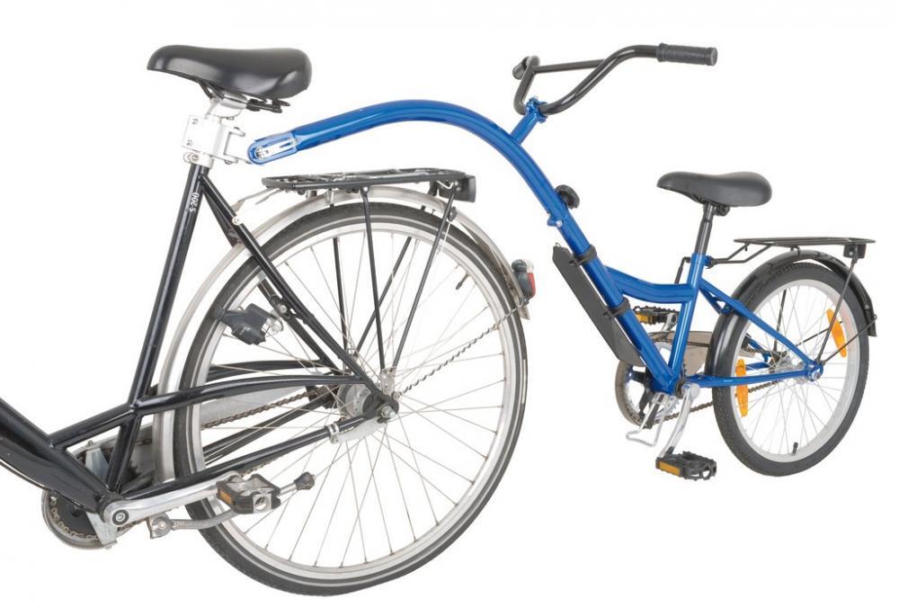 Terra Bikes Kinderrad-Nachläufer Trailer blau, 20", RH 28cm 2/3