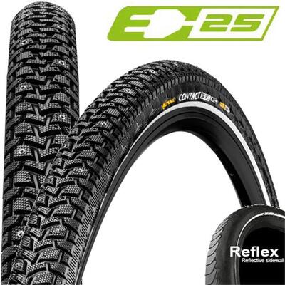 Continental 32-622 Contact Spike 120, Draht, Reflex, schwarz, E-25