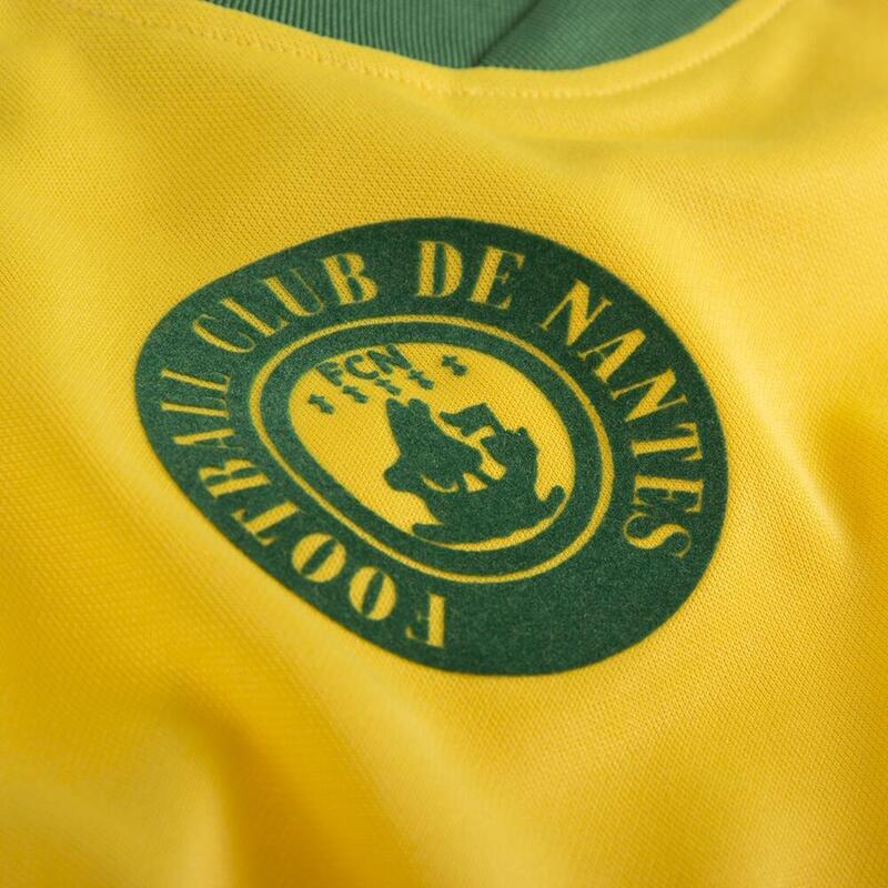 Koszulka retro piłkarska dla dorosłych - FC Nantes 1978-79 - Żółta