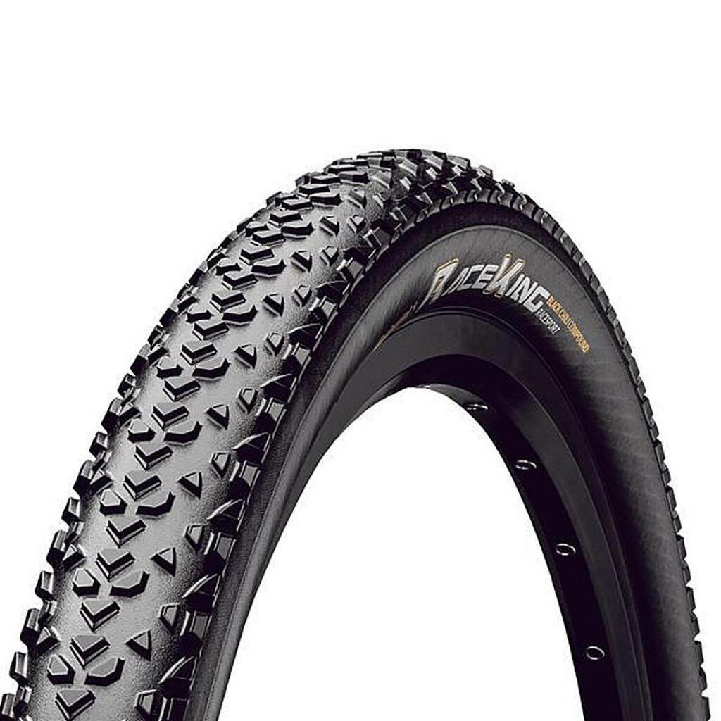 Rigid mountain bike tire with reflective Continental Race King 50-622