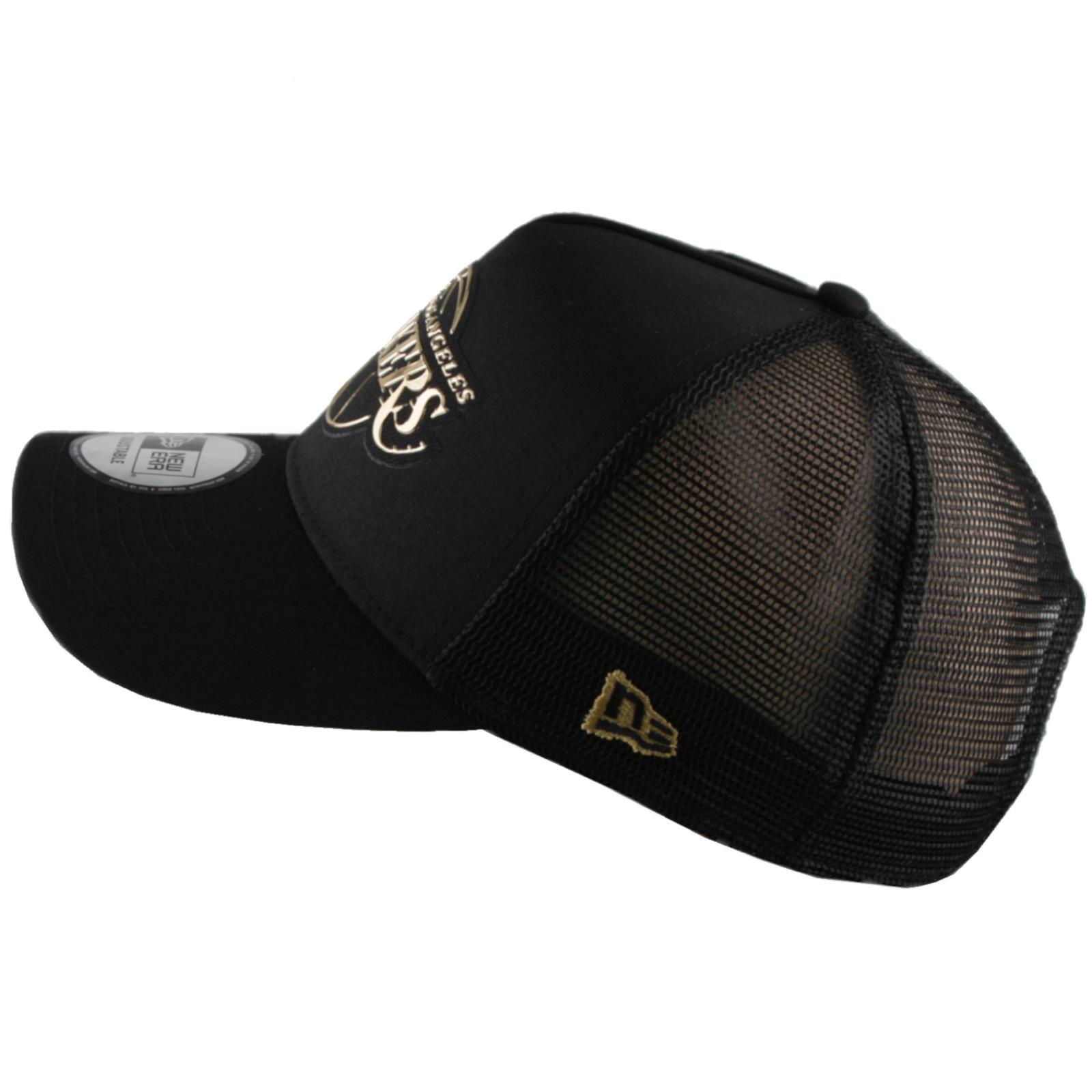 New Era Unisex Trucker Snapback LA Lakers, Schwarz, Verstellbar 2/3