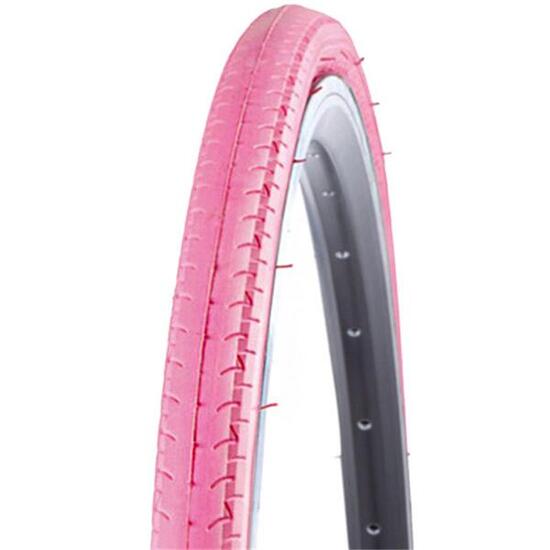 Pneu Kenda Kontender K-196 28x1.00 pouces 26-622 Rose, tringle en acier