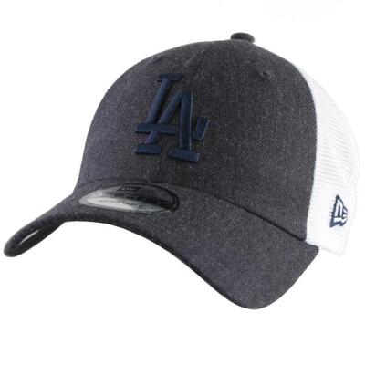 New Era Unisex Baseball Cap 9Forty Los Angeles Dodgers. Weiß Grau. Verstellbar