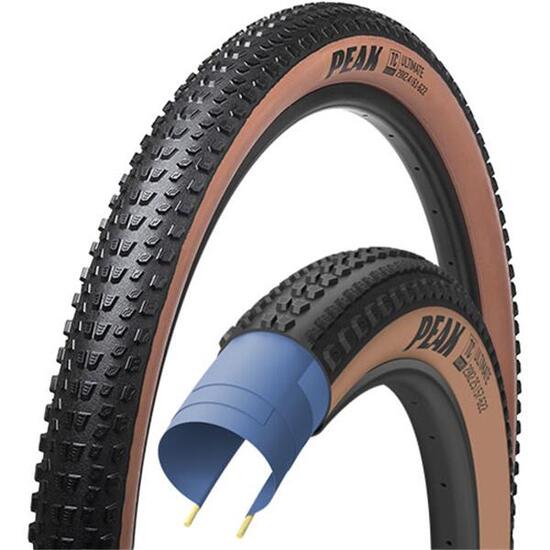 Goodyear 57-584 Peak tubeless complete Falt, M:Wall, Dynamic:AT, schwarz-transpa