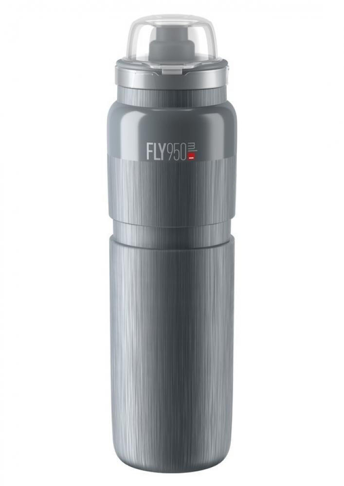 Bidon Elite Fly VTT Tex Gris 950 ml 2/2