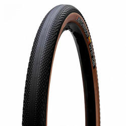 Pneu Gravel Hutchinson Overide 700 mm Tubeless Ready Souple Hardskin Flancs Beig