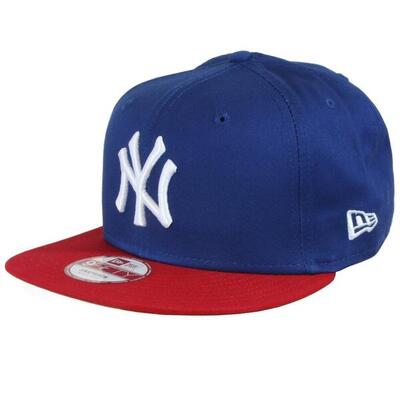 New Era 9Fifty Snapback Cap MLB New York Yankees. Blau Rot