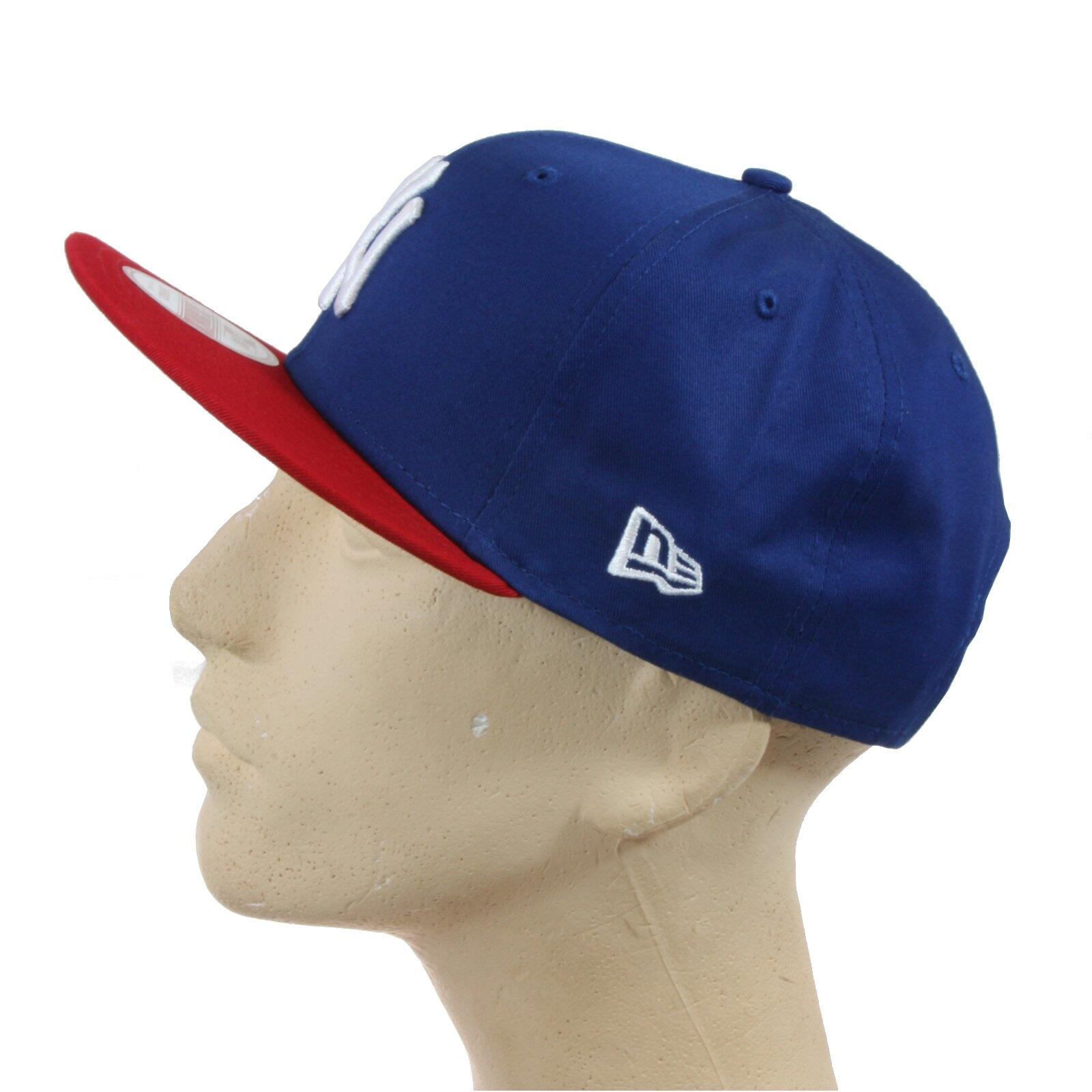 New Era 9Fifty Snapback Cap MLB New York Yankees, Blau Rot 2/3