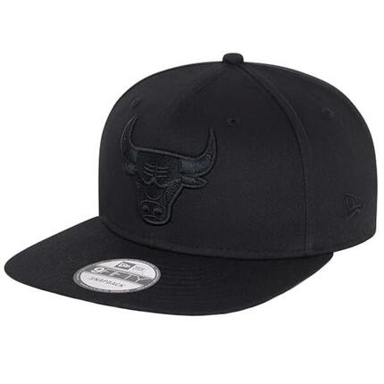 New Era Unisex Snapback Cap Chicago Bulls, 9Fifty, Schwarz