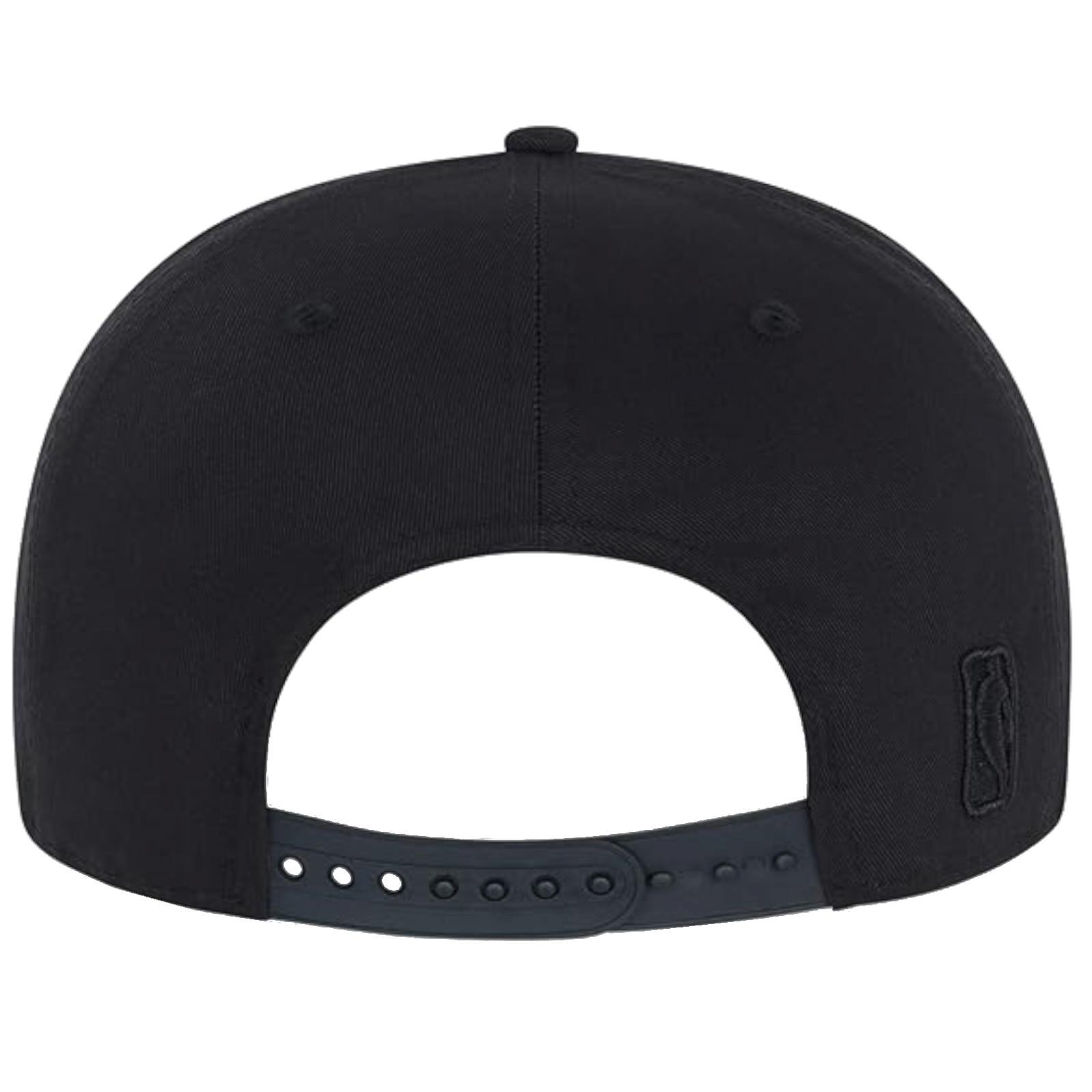 New Era Unisex Snapback Cap Chicago Bulls, 9Fifty, Schwarz 2/3