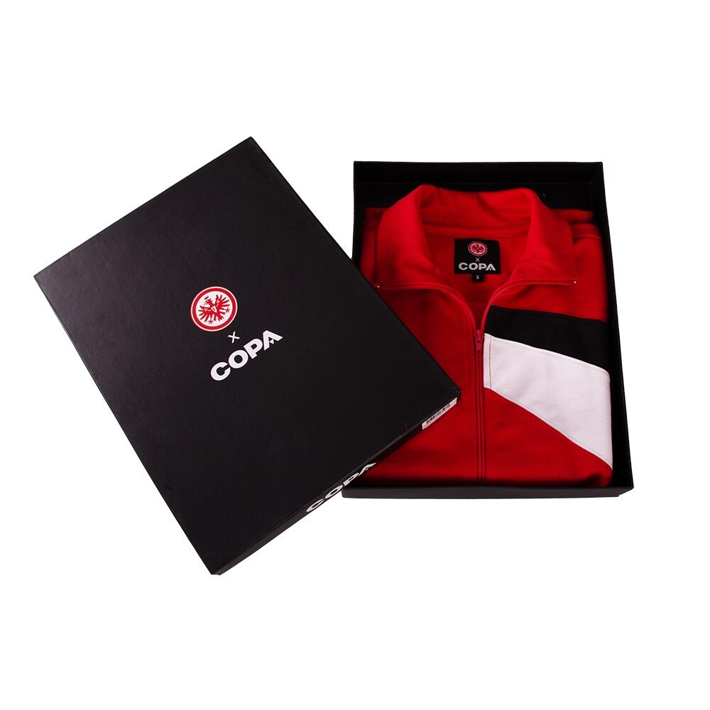 Chaqueta de Fútbol Retro - Adulto - Eintracht Frankfurt 1988 - Rojo 4/7