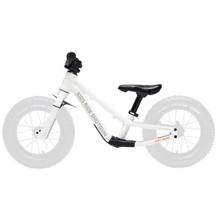 Kids Ride Shotgun Laufrad Rahmenkid Dirt Hero, 12/14", Weiß